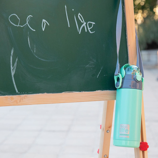 EcoLife Kids Thermos Ανοξείδωτο Μπουκάλι Θερμός Mint 400ml