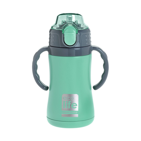 EcoLife Kids Thermos Ανοξείδωτο Μπουκάλι Θερμός Mint 300ml
