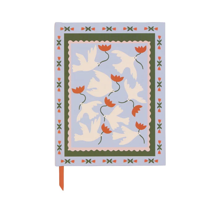 Desighworks Vintage Ημερολόγιο A Dopo Flower - 6" X 7.75"