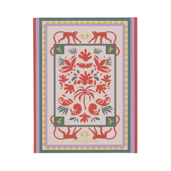 Desighworks Vintage Ημερολόγιο A Dopo Monkey - 6" X 7.75"