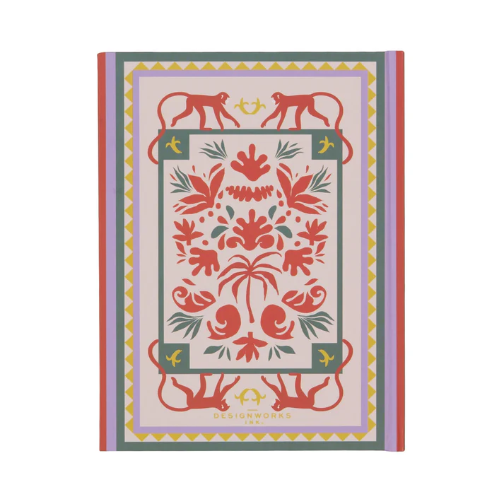 Desighworks Vintage Ημερολόγιο A Dopo Monkey - 6" X 7.75"