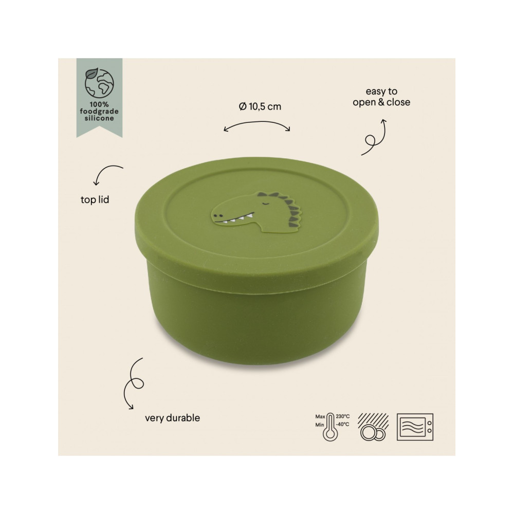 Trixie Mr. Dino Silicone Snack Pot Δοχείο για Σνακ