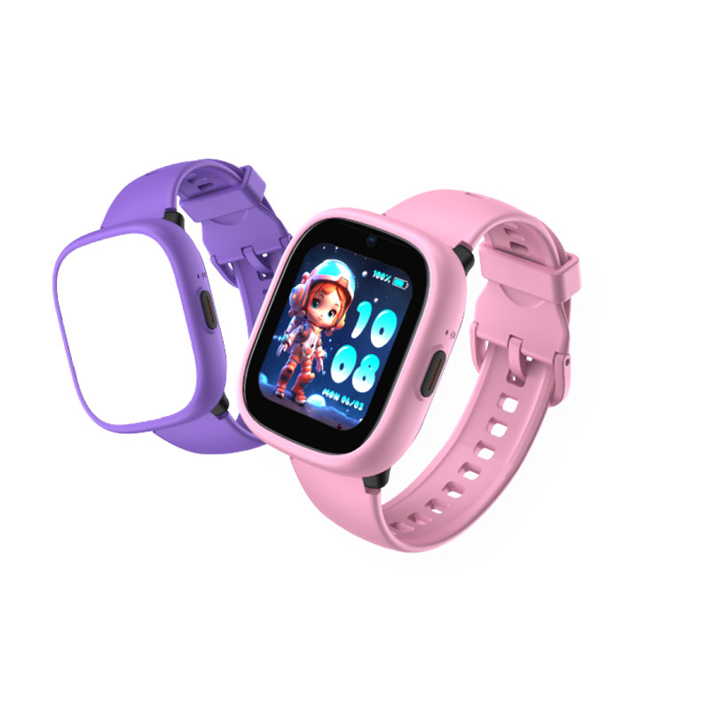 Kiddoboo Smartwatch x Lagenio WatchMe 4G K3 Gen2 (Pink/Purple)
