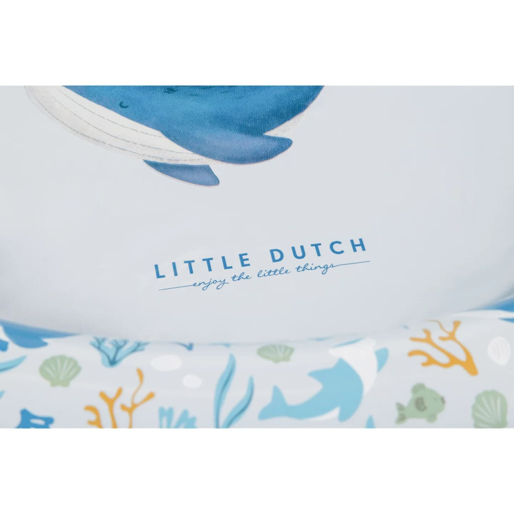Little Dutch Φουσκωτή Πισίνα Ocean Dreams Μπλε 80 εκ.