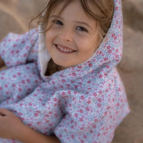 Little Dutch Παιδικό Πόντσο Sunny Flowers Multi colour