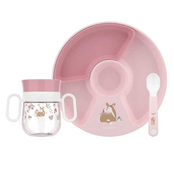 Little Dutch Παιδικό Σετ Φαγητού 3 Τεμαχίων Mio Fairy Garden