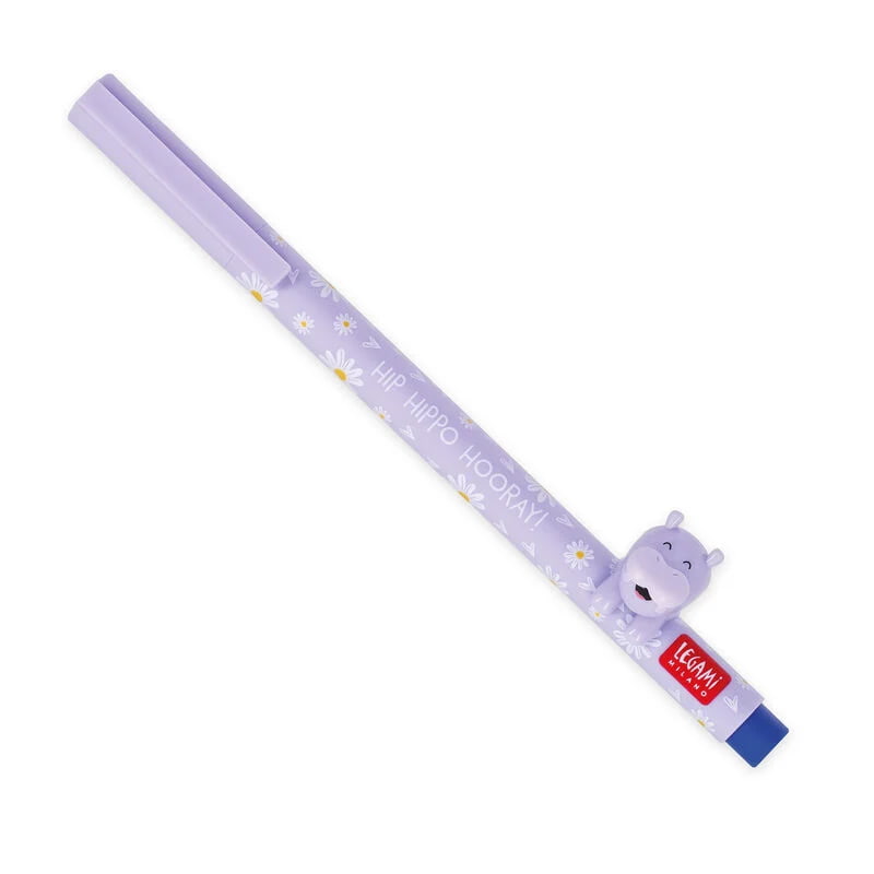 Legami VCPP0001 Gel Pen Lovely Friends - Hippo 