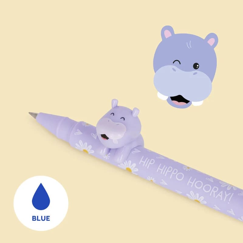 Legami VCPP0001 Gel Pen Lovely Friends - Hippo 