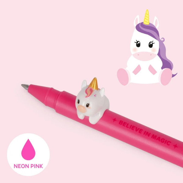Legami VCPP0006 Gel Pen Lovely Friends - Unicorn 