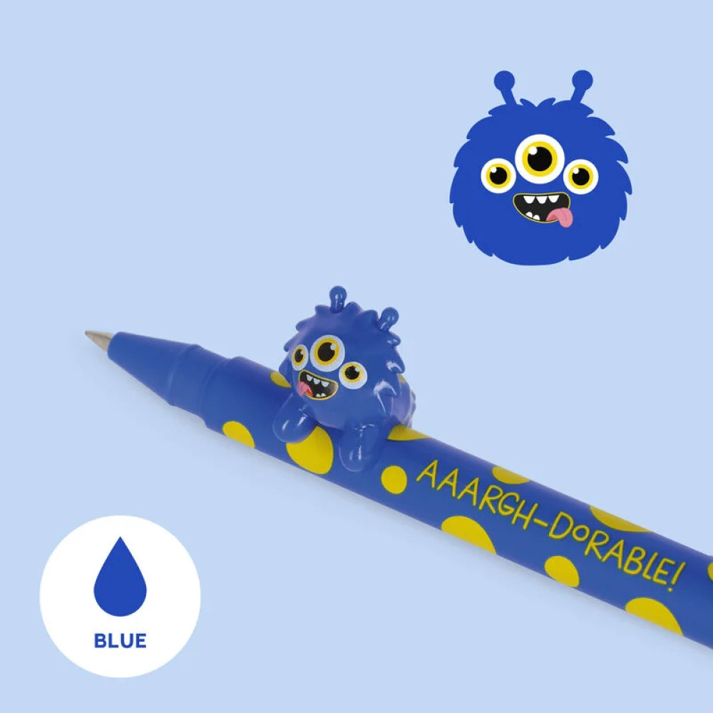 Legami VCPP0014 Gel Pen Lovely Friends - Monster