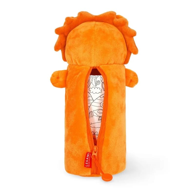 Legami VPPC0006 Κασετίνα Pencil Case Super Soft! - Lion