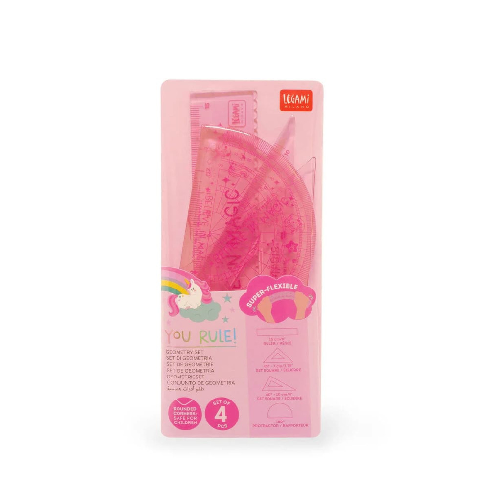 Legami VRS0001 Geometry set - You Rule Unicorn