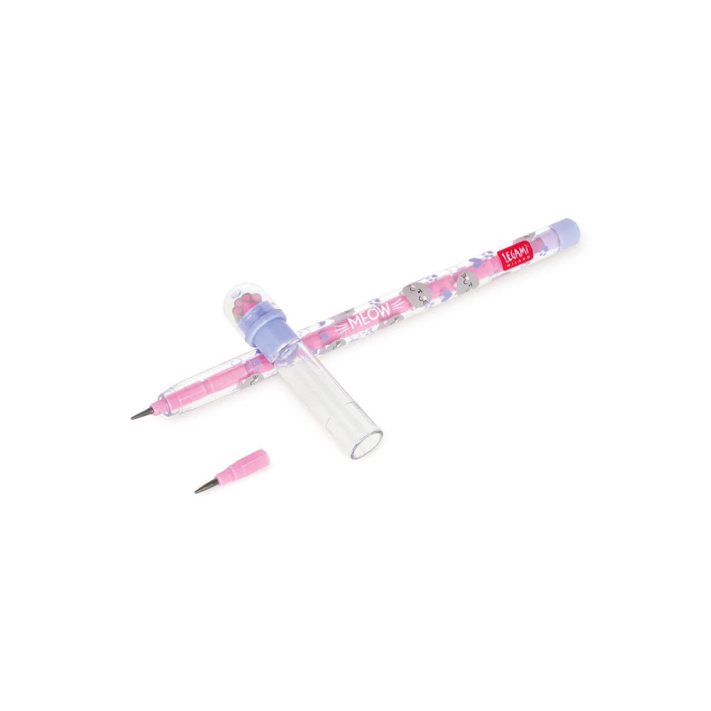 Legami VSTE0001 Stackable Pencils Μολύβι με Γόμα Take a Tip - Kitty