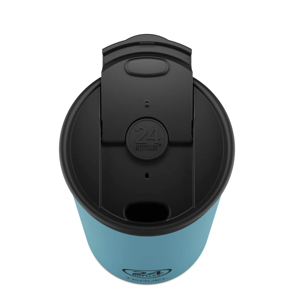 24Bottles Travel Tumbler Ανοξείδωτο Ποτήρι Θερμός 0.60lt (Powder Blue)