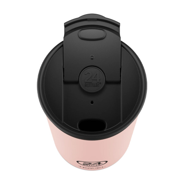 24Bottles Travel Tumbler Ανοξείδωτο Ποτήρι Θερμός 0.60lt (Powder Pink)