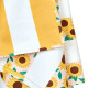 Dock & Bay Flower Power Πετσέτα Θαλάσσης Μικροΐνών 200 x 90 cm - Sunflower