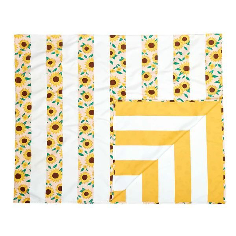 Dock & Bay Flower Power Πετσέτα Θαλάσσης Μικροΐνών 200 x 90 cm - Sunflower