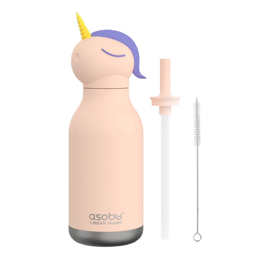 Asobu Bestie Bottle Ανοξείδωτο Μπουκάλι Θερμός 460ml (Mονόκερος)