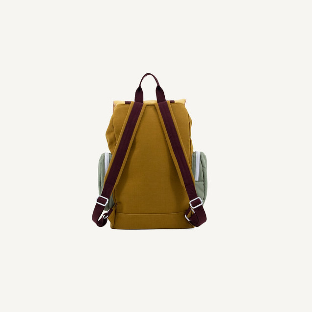 Sticky Lemon Adventure Σχολικό Σακίδιο Πλάτης Large (Khaki Green)
