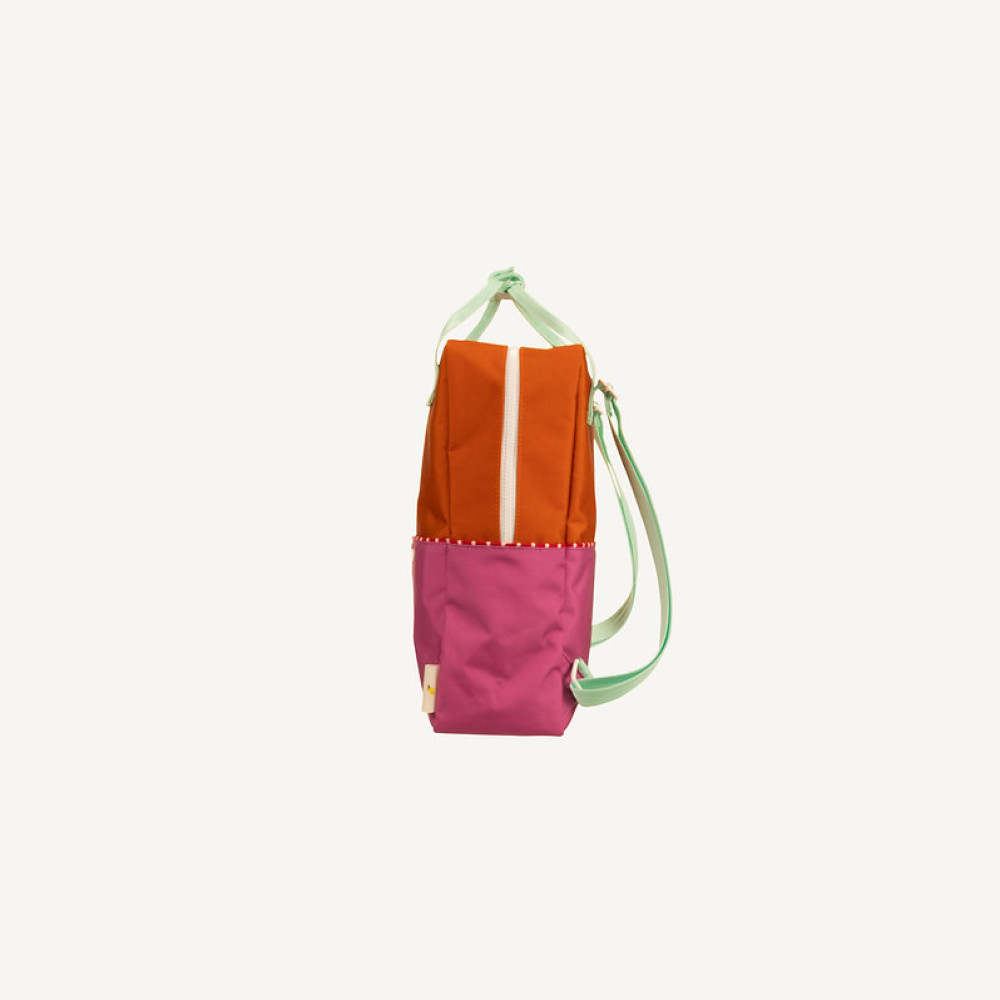 Sticky Lemon Better Together Σχολικό Σακίδιο Πλάτης Large (gravel orange - rosette pink)