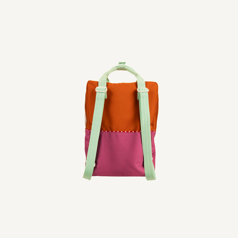Sticky Lemon Better Together Σχολικό Σακίδιο Πλάτης Large (gravel orange - rosette pink)