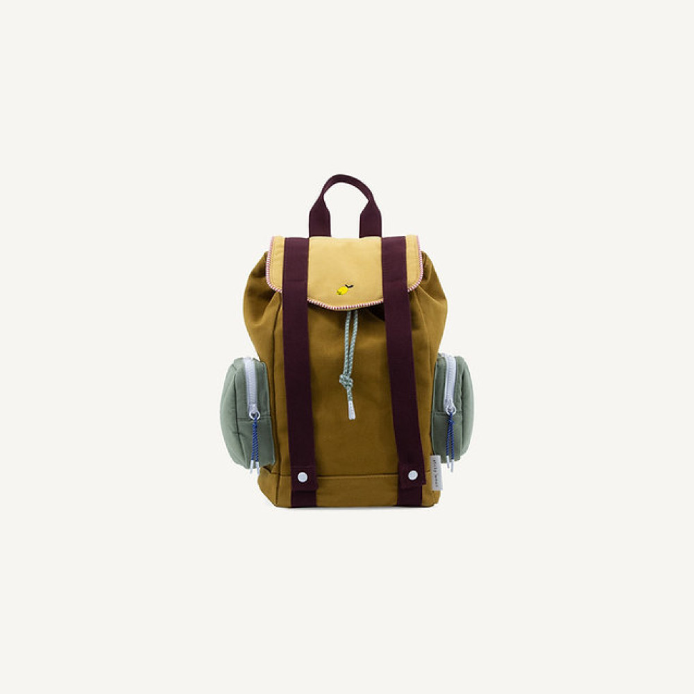 Sticky Lemon Adventure Σχολικό Σακίδιο Πλάτης Small (Khaki Green)