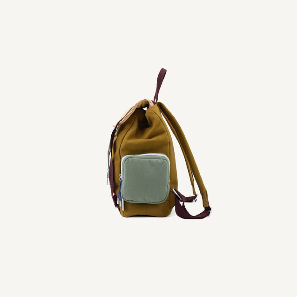 Sticky Lemon Adventure Σχολικό Σακίδιο Πλάτης Small (Khaki Green)
