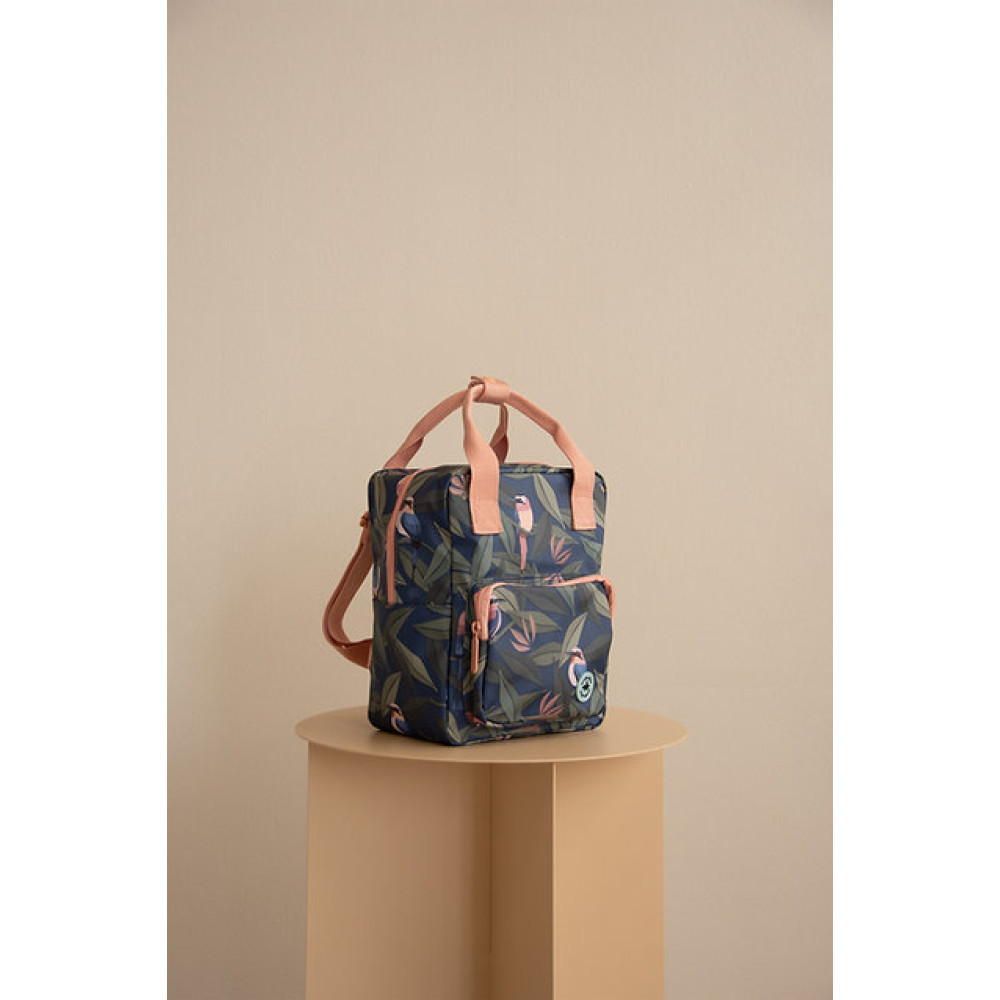 Studio Ditte Σχολικό Σακίδιο Πλάτης Small (birds pink)