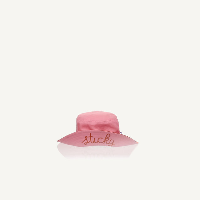 Sticky Lemon Farmhouse Καπέλο Ηλίου (flower pink - willow brown)