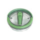 EcoLife Ανοξείδωτο Ποτήρι Θερμός με Καλαμάκι 2Handles Lid Tumbler 900ml Green Tea
