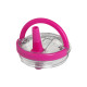 EcoLife Ανοξείδωτο Ποτήρι Θερμός με Καλαμάκι 2Handles Lid Tumbler 900ml Neon Magenta