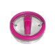 EcoLife Ανοξείδωτο Ποτήρι Θερμός με Καλαμάκι 2Handles Lid Tumbler 900ml Neon Magenta