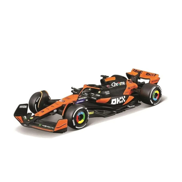 Bburago Race - McLaren MCL38 Miami Grand Prix 2024 - #81 Oscar Piastri 1/43