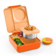 OmieBox Φαγητοδοχείο με 2 Ζώνες Θερμοκρασίας 1.35lt (Poppy Orange)