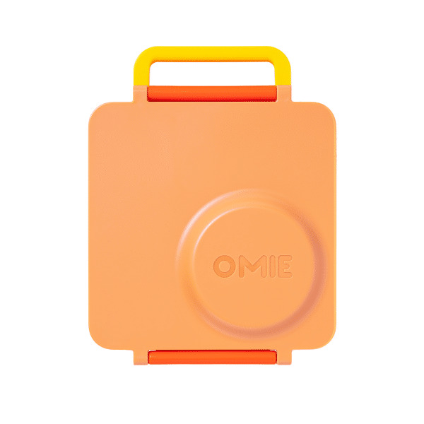 OmieBox Φαγητοδοχείο με 2 Ζώνες Θερμοκρασίας 1.35lt (Poppy Orange)