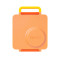 OmieBox Φαγητοδοχείο με 2 Ζώνες Θερμοκρασίας 1.35lt (Poppy Orange)