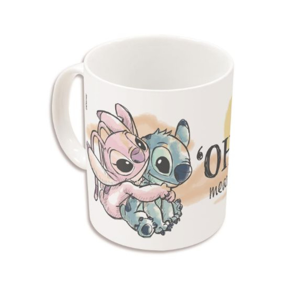 Stor Κούπα Κεραμική Λευκή Stich 325ml