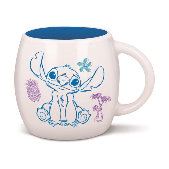 Stor Κούπα Κεραμική Λευκή Stich Drawing 385ml