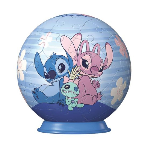 3D Puzzle Disney - Stitch & Angel (54pcs)