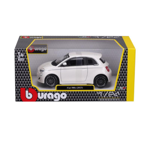 Bburago Fiat 500e (2023) 1/24 (Λευκό)