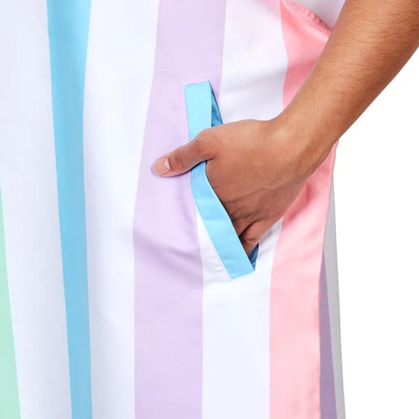 Dock & Bay Πόντσο Ενηλίκων Μικροΐνών 105 x 85 cm - Unicorn Waves