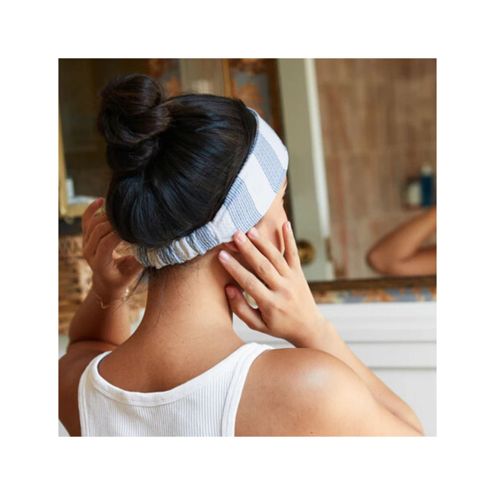 Dock & Bay Κορδέλα Quickdry με ελαφριά πικέ ύφανση - Storm Cloud