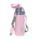EcoLife Kids Thermos Ανοξείδωτο Μπουκάλι Θερμός Pink 400ml