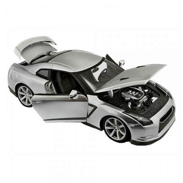 Bburago Nissan GT-R R35 (2009) 1/18 (Ασημί)