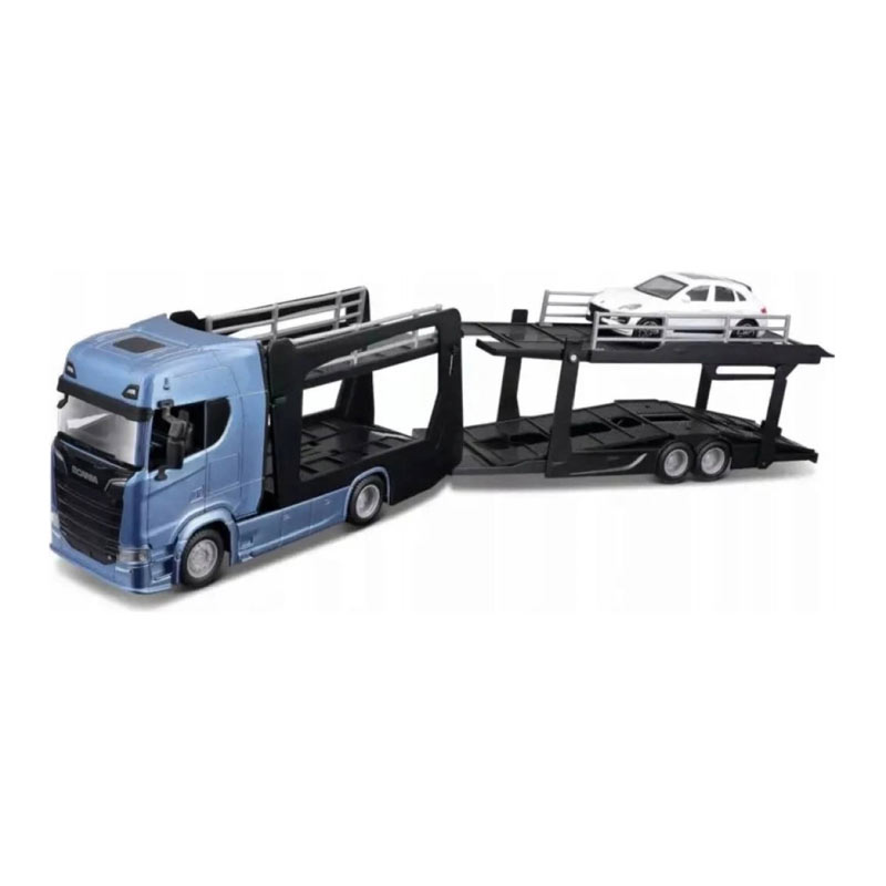Bburago Scania 770s, Porsche Macan Turbo 1/43