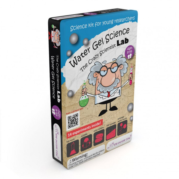 The Purple Cow Πειράματα - Εργαστήριο Τζελ και Νερού