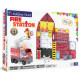 Magna-Tiles Μαγνητικό Παιχνίδι 50 Κομματιών Fire Station