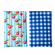 Yumbox Icepacks Τζελ Σετ Παγοκύστες με Θήκες 2 τμχ Vichy & Cherry