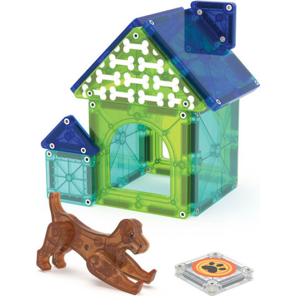 Magna-Tiles Μαγνητικό Παιχνίδι 13 κομματιών Dog House