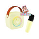 Kiddoboo KidsVoice mini Karaoke NikoletaTV BT Ηχείο & Μικρόφωνο (Yellow)